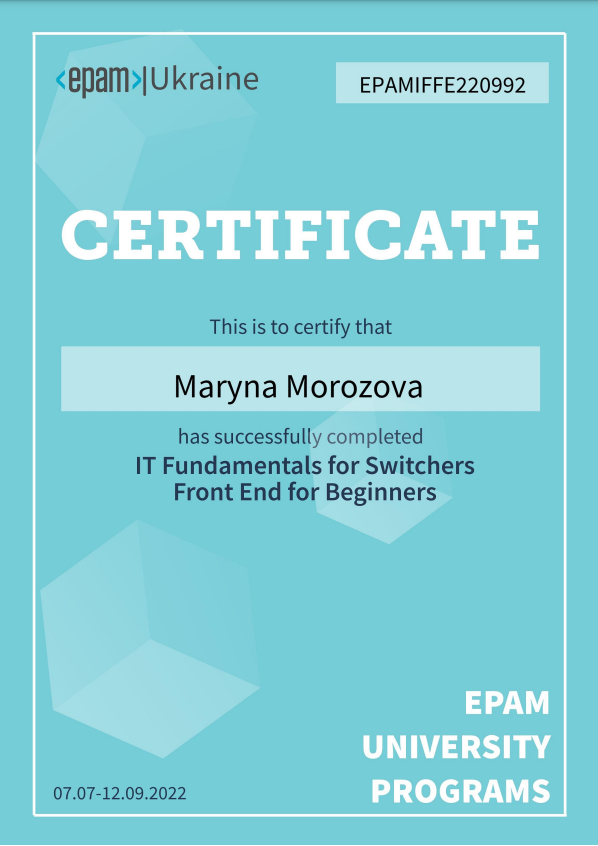 EPAM_Front-End_for_Beginners